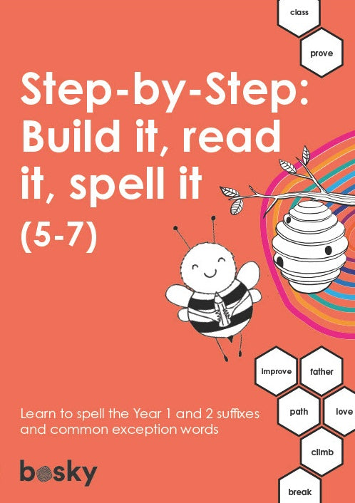 PACK OF 5: Step-by-Step: Build it, read it, spell it (5-7)