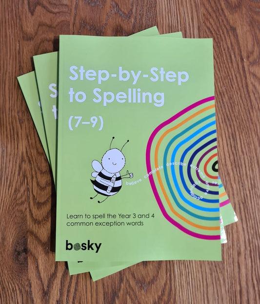 PACK OF 5: Step-by-Step to Spelling (7–9)