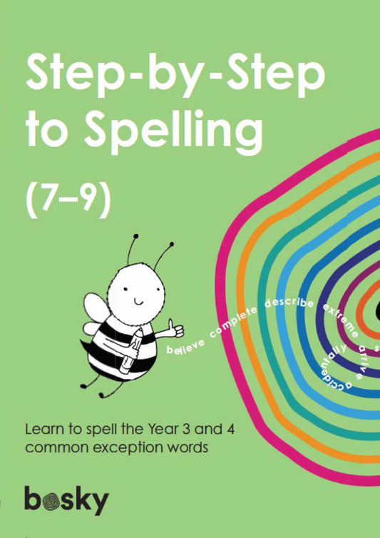 PACK OF 5: Step-by-Step to Spelling (7–9)