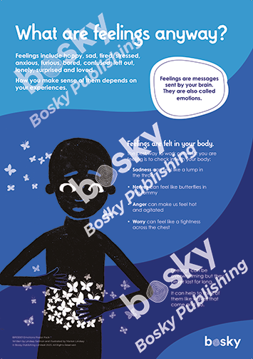 Educational posters: Emotions Poster Pack A2